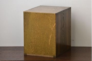 レトロ家具　昭和レトロ　古い栓材の小ぶりな小引き出し
