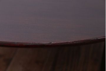 レトロ家具　和製アンティーク　レトロでかわいい丸ちゃぶ台