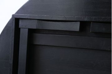 レトロ家具　和製アンティーク　レトロでかわいい丸ちゃぶ台