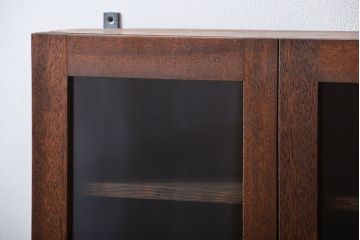 アンティーク家具　アンティーク　古い木の壁掛け収納棚