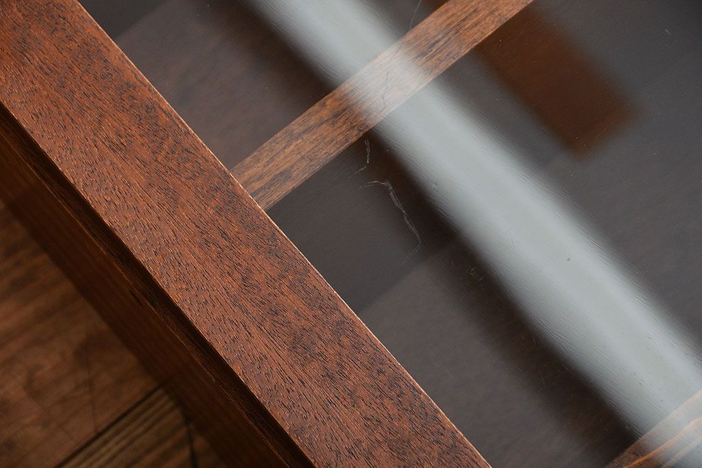 アンティーク家具　アンティーク　古い木の壁掛け収納棚