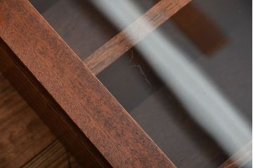 アンティーク家具　アンティーク　古い木の壁掛け収納棚