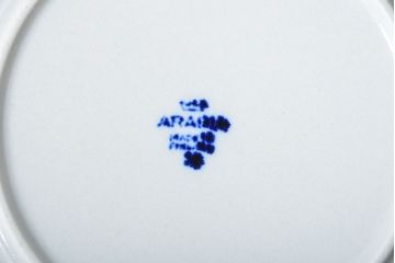 アンティーク雑貨　北欧ビンテージ　アラビア(ARABIA)アネモネ・スープ皿6枚セット
