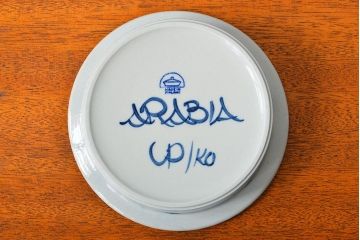 アンティーク雑貨　北欧ビンテージ　アラビア(ARABIA)アネモネ・キャセロール