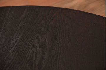 アンティーク家具　和製アンティーク　古い木製のラウンドセンターテーブル(1)