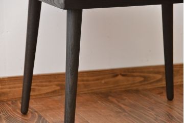 アンティーク家具　和製アンティーク　古い木製のラウンドセンターテーブル(1)