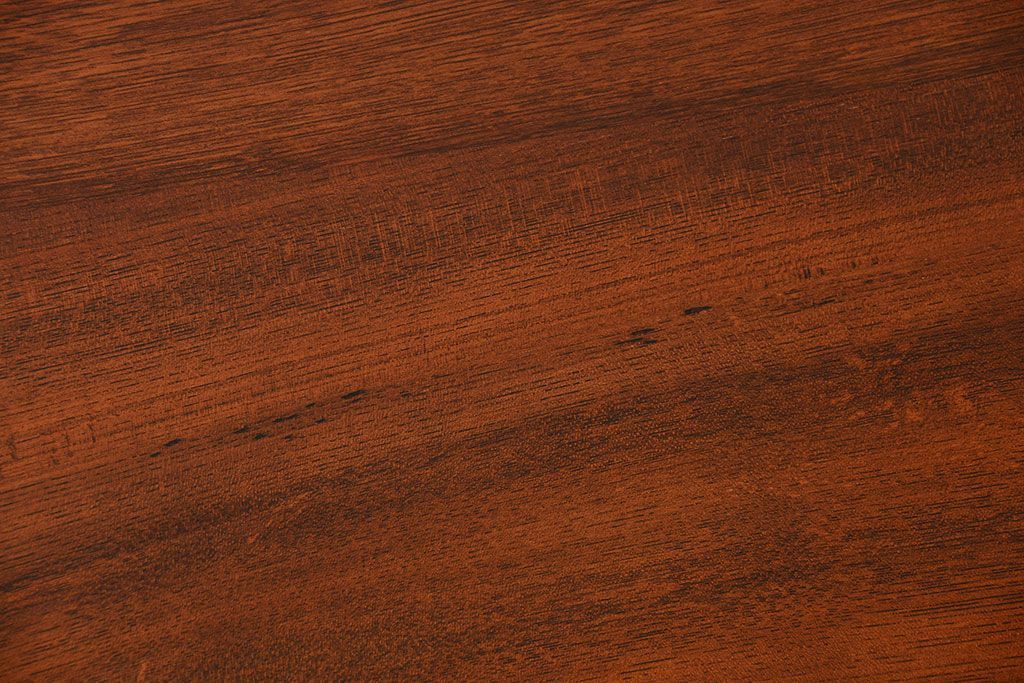 アンティーク家具　和製アンティーク　古い木製のラウンドセンターテーブル(2)