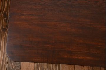 アンティーク家具　和製アンティーク　古い木製の角型天板センターテーブル