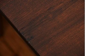 アンティーク家具　和製アンティーク　古い木製の角型天板センターテーブル