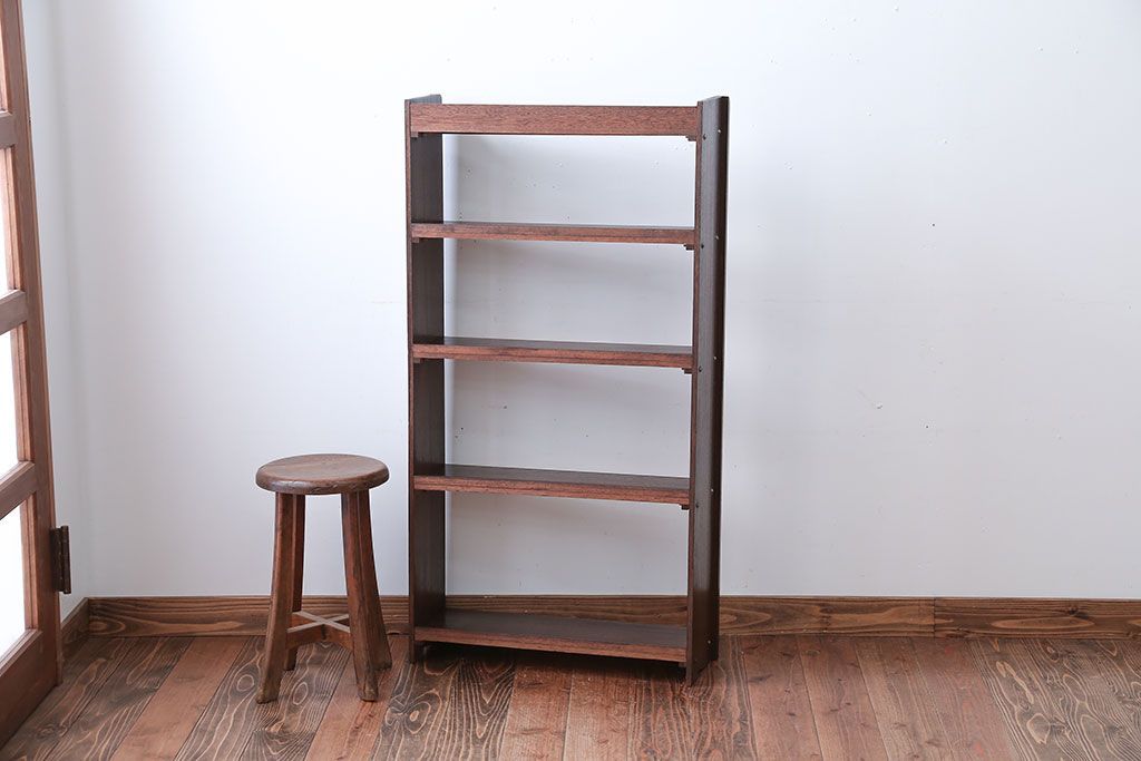 本棚　木製　高さ150㎝　古家具　古家具　アンティーク　レトロ 本棚 木製 高さ150㎝ 古家具 古家具 アンティーク レトロ 楽天