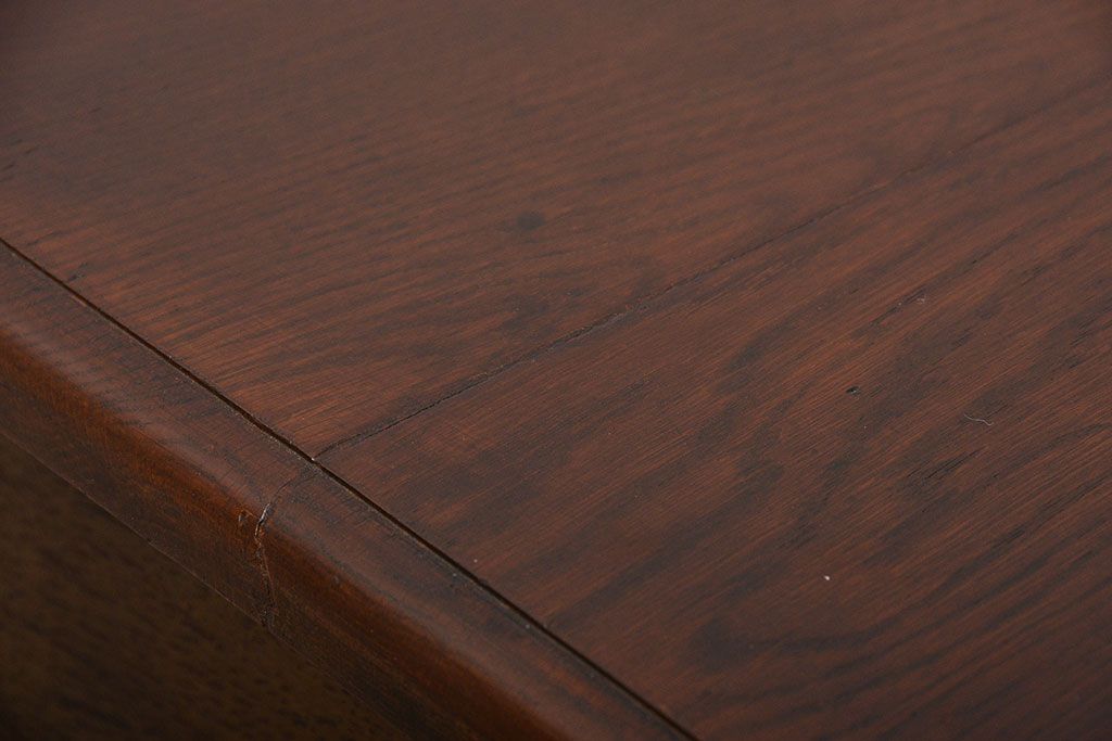 アンティーク家具　アンティーク　古い木製の組み立て式両袖机