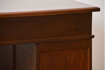 アンティーク家具　アンティーク　古い木製の組み立て式両袖机