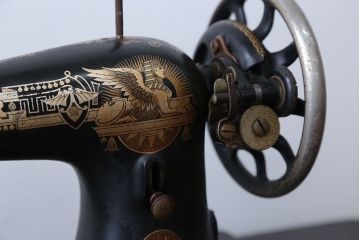 アンティーク雑貨　アンティーク　お洒落なシンガー足踏みミシン(シンガーミシン)