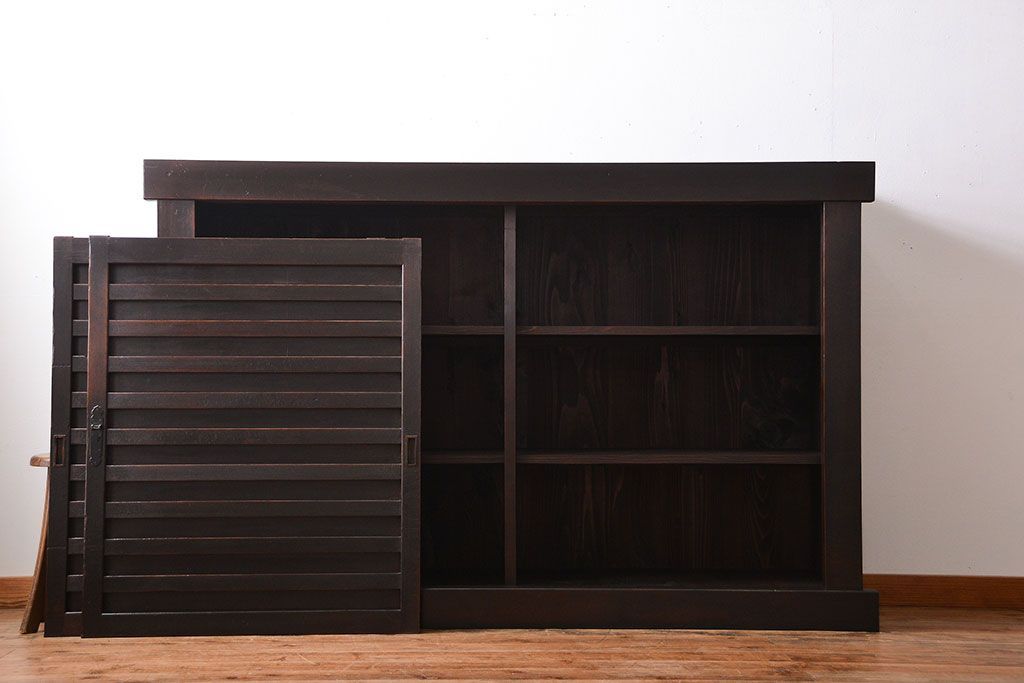 木製棚　アンティーク家具　古民家 362-4.jpg