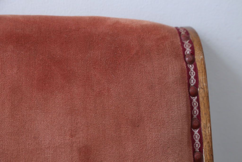 レトロ家具　和製アンティーク　レトロな1人掛けアームソファ(1)