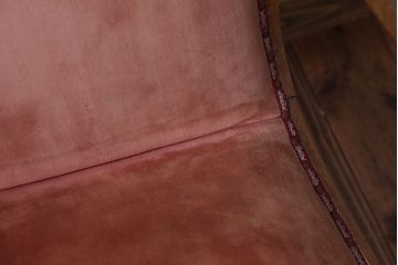 レトロ家具　和製アンティーク　レトロな1人掛けアームソファ(1)