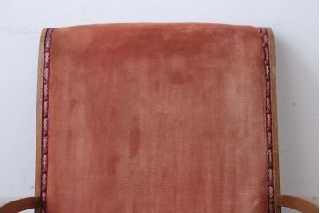 レトロ家具　和製アンティーク　レトロな1人掛けアームソファ(2)