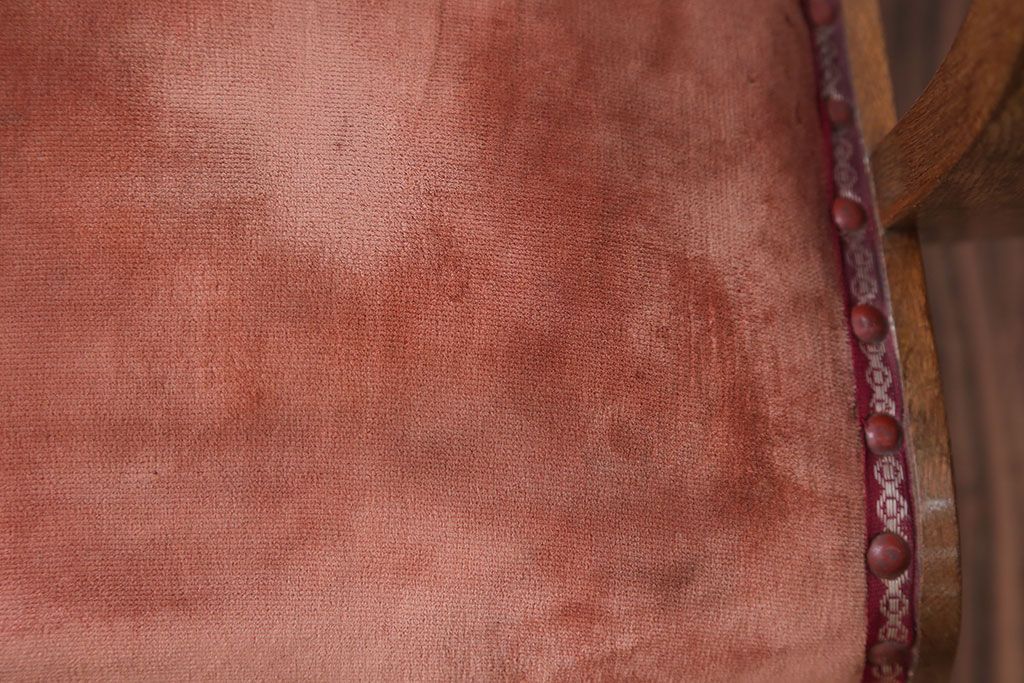 レトロ家具　和製アンティーク　レトロな1人掛けアームソファ(2)