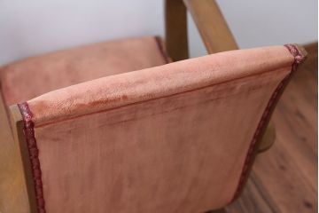 レトロ家具　和製アンティーク　レトロな1人掛けアームソファ(2)