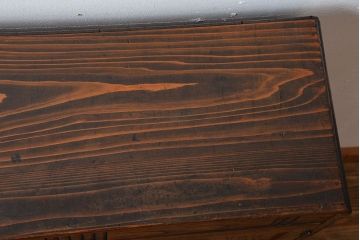 アンティーク家具　和製アンティーク　丸窓付き和風でモダンな本箱