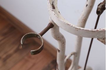 アンティーク雑貨　昭和レトロ　古いアイアン製アンティーク消毒ケース