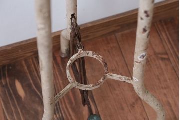 アンティーク雑貨　昭和レトロ　古いアイアン製アンティーク消毒ケース(2)