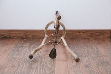 アンティーク雑貨　昭和レトロ　古いアイアン製アンティーク消毒ケース(2)