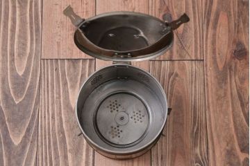 アンティーク雑貨　昭和レトロ　古いアイアン製アンティーク消毒ケース(2)