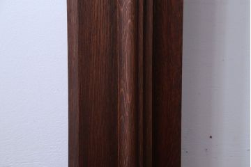 アンティーク雑貨　イギリスアンティーク　古いオーク材のおしゃれなマントルピース