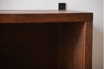 アンティーク家具　アンティーク　シンプルでナチュラルなマス目壁掛け飾り棚(1)