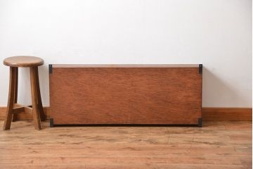 アンティーク家具　アンティーク　シンプルでナチュラルなマス目壁掛け飾り棚(1)