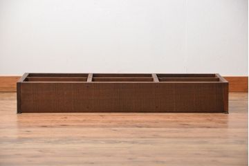 アンティーク家具　アンティーク　シンプルでナチュラルなマス目壁掛け飾り棚(2)