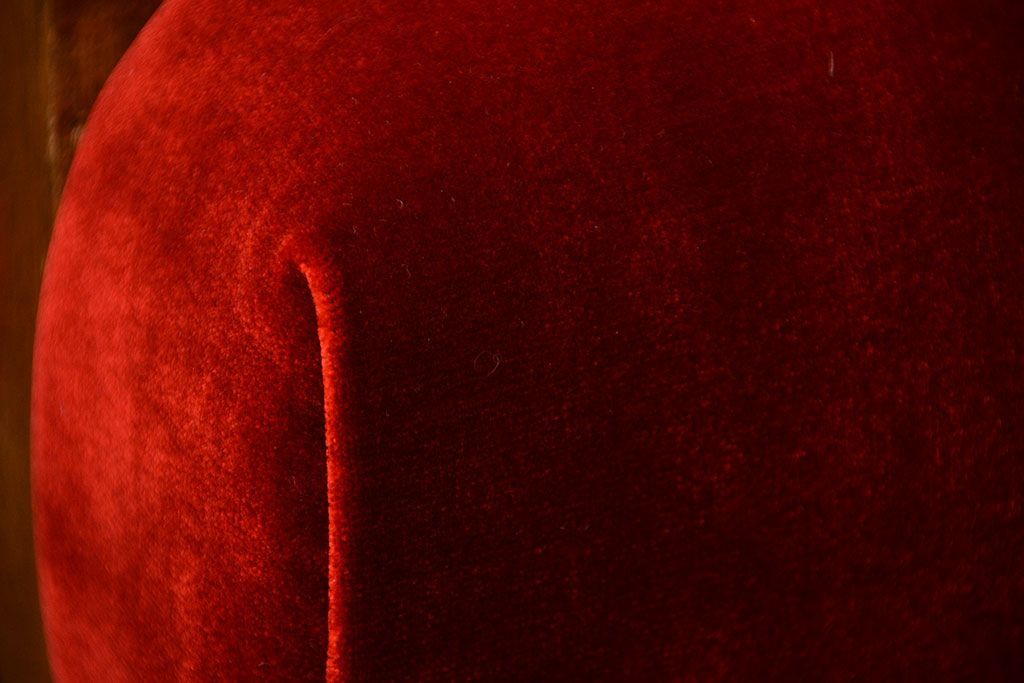 アンティーク家具　大正ロマン　ナラ材の上質な3人掛けソファ