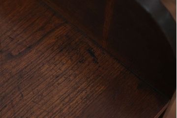 レトロ家具　和製アンティーク　古いナラ材のレトロな本棚