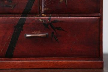 アンティーク家具　和製アンティーク　古い木の和風な小引き出し