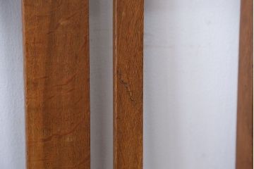 レトロ家具　昭和レトロ　ナチュラルな古い木製のアンティークチェア