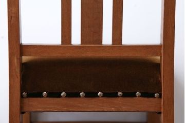 レトロ家具　昭和レトロ　ナチュラルな古い木製のアンティークチェア