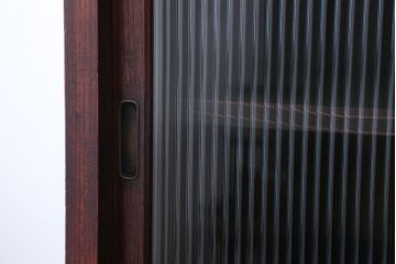 アンティーク家具　古民具・骨董　前面欅材のアンティーク重ね食器棚