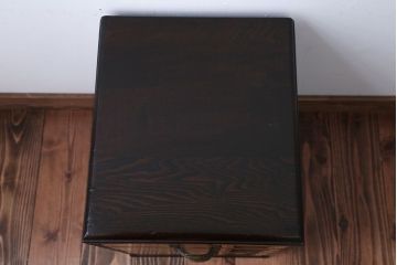 レトロ家具　アンティーク　ネームプレート付き!レトロな小引き出し