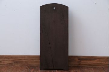 アンティーク雑貨　アンティーク　古いナラ材の壁掛けレターラック(状差し)