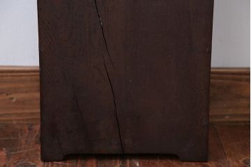 アンティーク雑貨　アンティーク　古いナラ材の壁掛けレターラック(状差し)