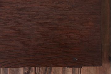 アンティーク雑貨　アンティーク　DIYにもぴったり!古いナラ材の小さな脚付き飾り台