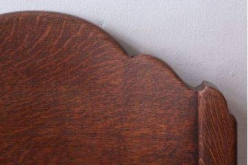 アンティーク家具　フランスアンティーク　本革座面のかわいいダイニングチェア(1)