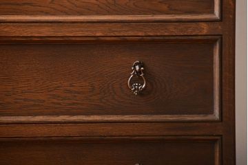 中古　高級品!永田良介商店製の衣装盆付きチェスト(定価770000円)