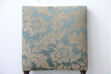 中古　イギリス製　オーク材の優雅なツイストレッグダイニングチェア(1)
