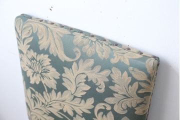中古　イギリス製　オーク材の優雅なツイストレッグダイニングチェア(1)