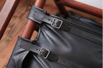 ヴィンテージ家具　USビンテージ　ジャクソンファニチャーの本革製チェア(オットマン付き)