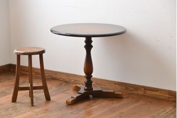 中古　飛騨産業　優雅なオケージョナルテーブル(サイドテーブル)