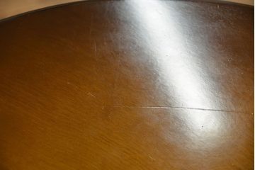 中古　飛騨産業　優雅なオケージョナルテーブル(サイドテーブル)