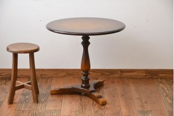 中古　飛騨産業　優雅なオケージョナルテーブル(サイドテーブル)